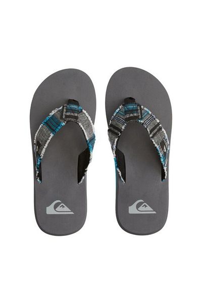 Quiksilver Monkey Abyss Men's Flip Flops Gray AQYL100047