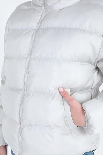 Slazenger Bailey I Women's Coat & Coat Stone Gray ST22JK002-280