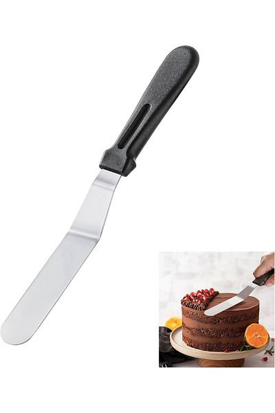 FULLTREND Cake Plastering Spatula with Oblique Oval Tip 20 cm