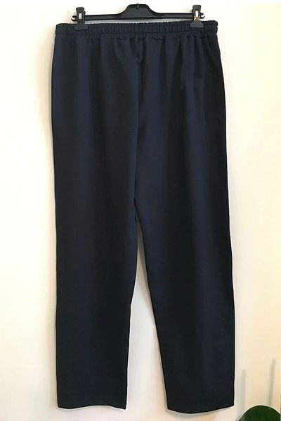 FUNSTYLE Φούτερ με ίσιο πόδι Navy Blue Plus Size Oversize
