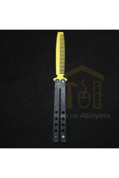 ben ve atolyem KELEBEK TARAK