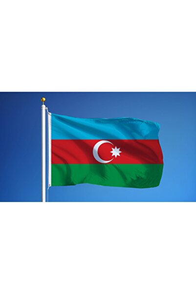 tasarım harikaları AZERBEYCAN BAYRAĞI RAŞEL KUMAŞ (70*105)