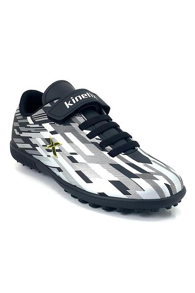 Kinetix Rado 24YA Pantofi Casual Astroturf pentru copii - Gri Negru