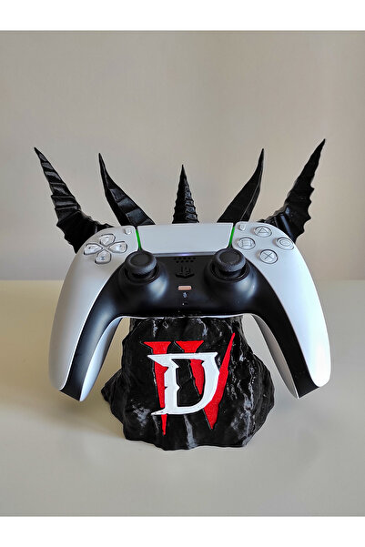 Genel Markalar Diablo Dekoratif Kol Tutucu, Joystick Kumanda Standı, Xbox / PS4 / PS5 Uyumlu