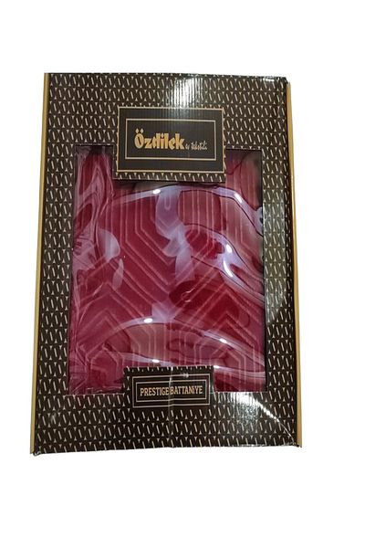 Özdilek Prestige Single Blanket Claret Red
