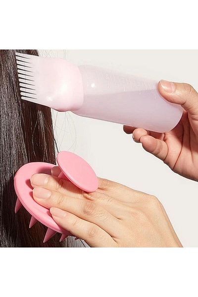 TRENDİMİZBİR Our Trend is a Hair Coloring Care Comb Applicator Comb Apli for Hair Roots Serum and Oil Mask