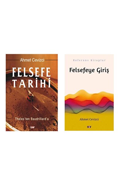 Say Yayınları Felsefe Tarihi -  Felsefeye Giriş Ahmet Cevizci