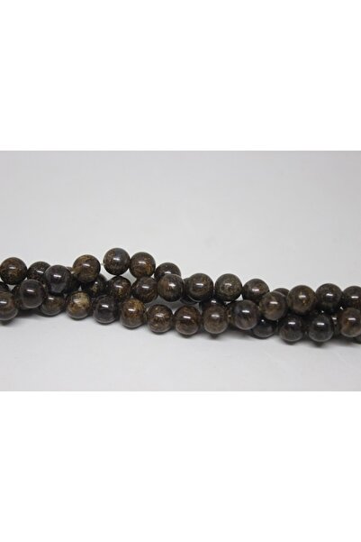 Yasamtohumu Četvrtina niza (9 cm dužine!) Bronzit kamen četvrtina niza 8 mm