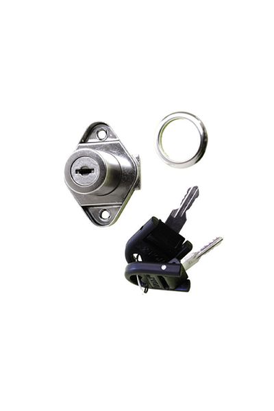 DOĞUSAN Oval Chrome 106-22 - Drawer Lock