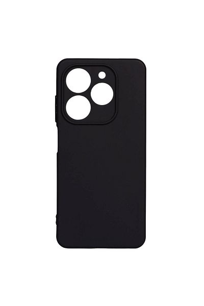 Nezih Case جراب سيليكون ناعم مرن متوافق مع Tecno Spark Go 2024 مع حماية للكاميرا، لون غير لامع، تصميم ناعم