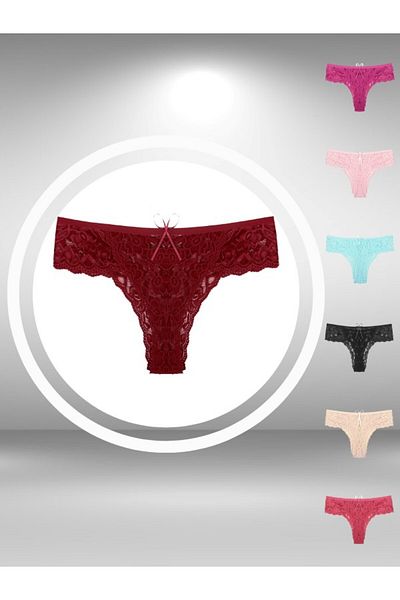 ŞahTan Lace Plus Size Women's Panties