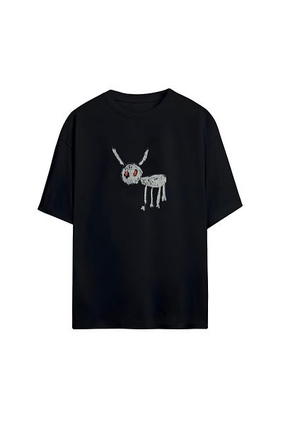 Adrift Μπλουζάκι Drake 'For All the Dogs' Unisex Oversize - Σχεδιασμένο