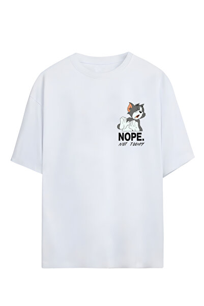 Adrift Tom - Ne, ne danas Dizajnirano unisex Oversize kroj T-shirt