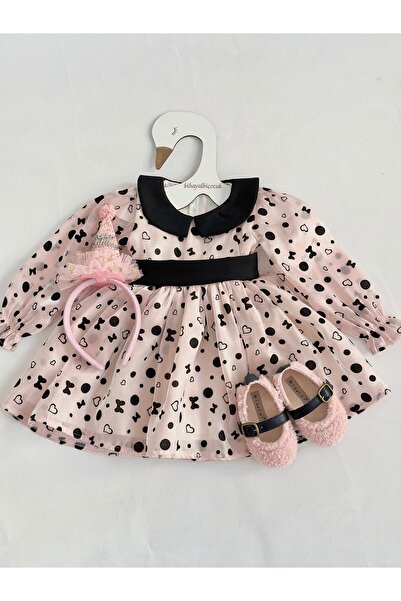 BİHAYALBİÇOCUK Minnie Elbise - Uzun Kol