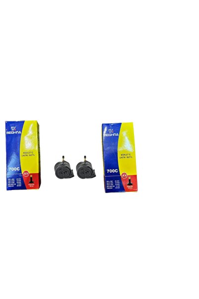 meghna DURANTA 700x28-38 iç lastik 2 li set 48mm A/V otomobil uzun sibop