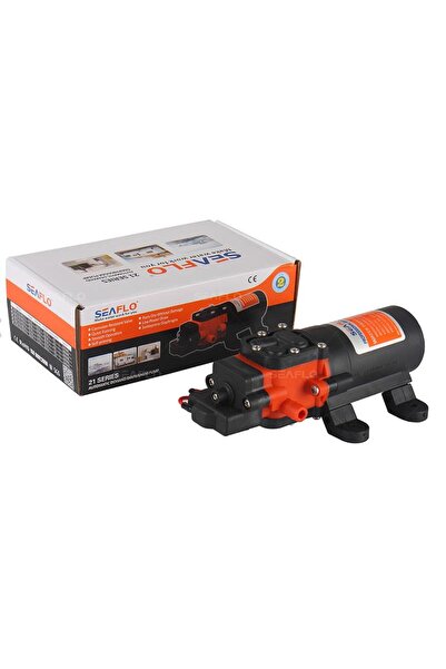 Seaflo Sfdp2-012-035-21 Karavan, Tekne Hidroforu 24 Volt 4.3 Lt./dak 35 Psi 2...