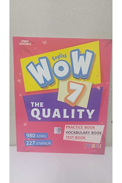 Gama Yayınları Gama 7. Sınıf Wow English The Quality 2023 & 2024