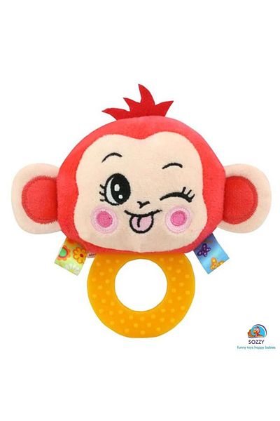 Sozzy Toys Monkey Szy209 - عضاضة خشخيشة