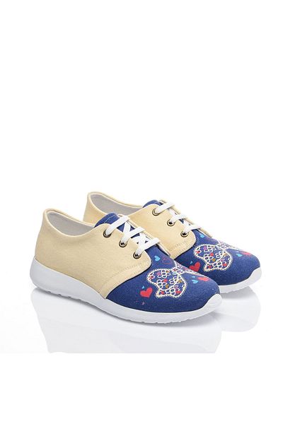 Cotto Shoes Tenis de damă din in