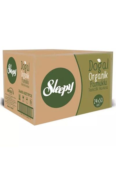 Sleepy Natural Organic Cotton Cleaning Towels 24 Pieces 1200 Sheets