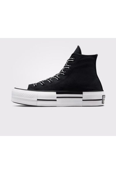 Converse Chuck Taylor All Star Lift Platform Outline Sketch Black Sneaker