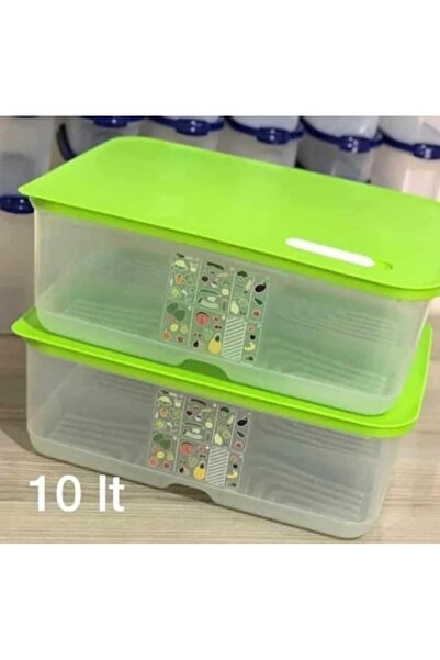 Tupperware Sera 10 Litre 2 Adet.