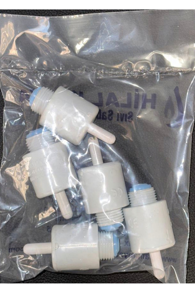 hilal kimya Depolu Sabunluk Alttan Basmalı Musluk 5li Paket Beyaz