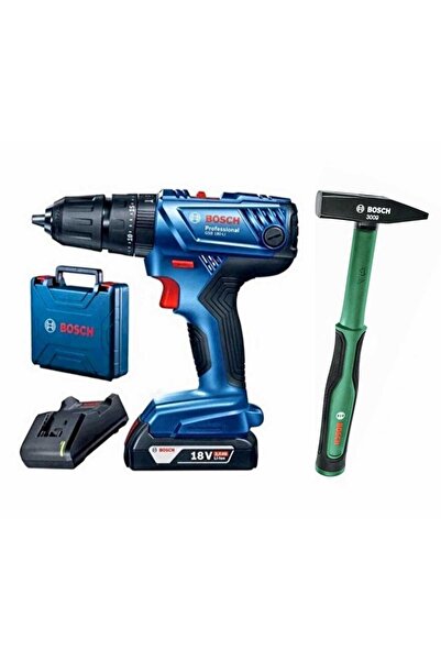Bosch Gsb 180'li Darbeli Tek Akülü Şarjlı Matkap Vidalama ve Bosch 300 g Çeki...