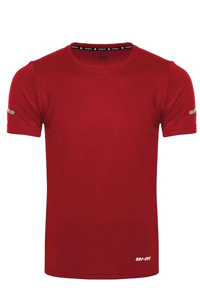 GENIUS STORE Men's Moisture Absorbing Quick Dry Athletic Technical Performance Sports T-shirt DRIFIT-KISAKOL