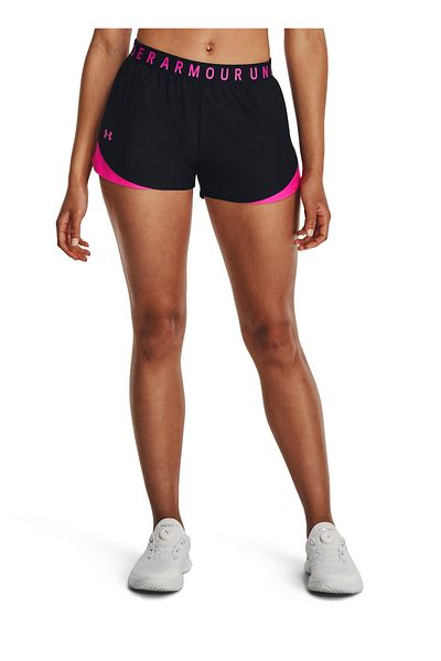 Under Armour Black Women's Loose Cut Shorts1344552-057 Play Up Shorts 3.0