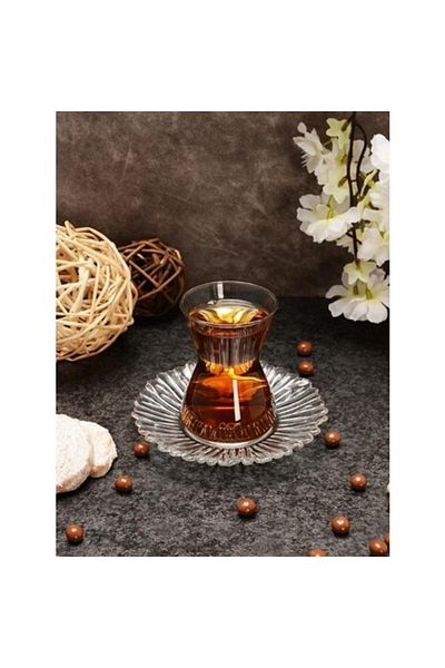 Paşabahçe Waterfall 12 Piece Tea Set 140cc
