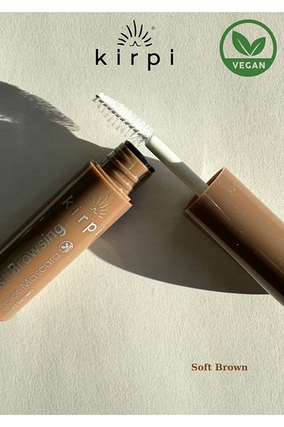 Kirpi Soft Brown Crop Colored Eyebrow Mascara