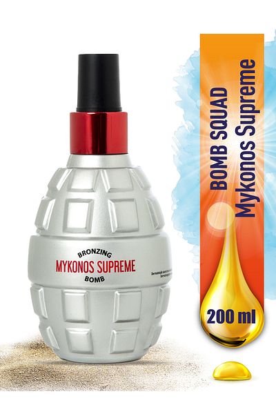 Eda Taşpınar Mykonos Supreme Bronzing Bomb - 200ml - Tan Protective Lotion -200Ml