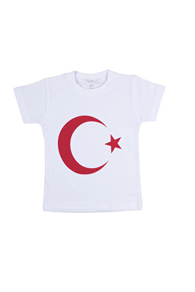 NOBLE STORE UNISEX 100% βαμβακερό μισοφέγγαρο αστέρι τουρκική σημαία 23 Απριλ...