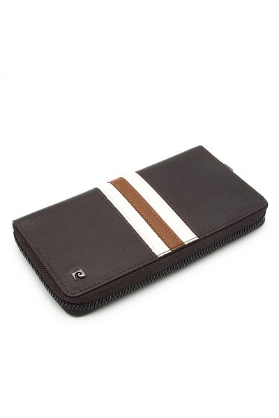 Pierre Cardin Brown Leather Unisex Wallet 11057