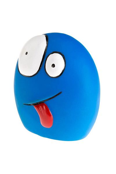 Ferplast PA 6553 Funny Faced Vinyl Dog Toy