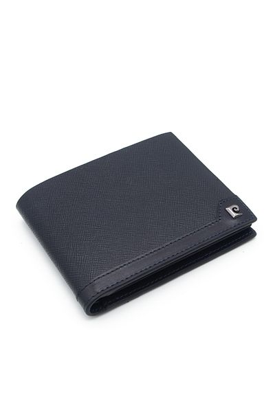 Pierre Cardin Navy Blue Leather Men's Wallet 22060