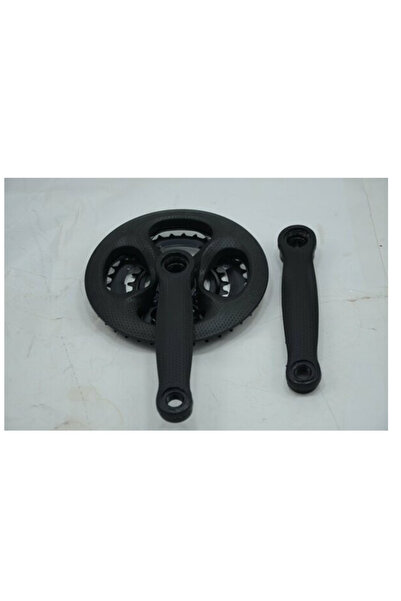 TVR 3lü Aynakol Karbon Desen Plastik Kaplı 170mm Siyah Index 24/34/42