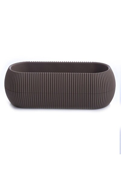 TEMMUZ HOME 2 No Lu Uzun Mercan Kaktüs Sukulent Ve Çiçek Saksısı