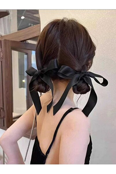 Alyeska Saç Aksesuarları Set elegant din cauciuc de păr cu fundă din satin