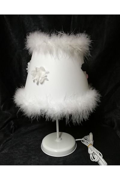 TEKAY AYDINLATMA Girl's room boy's room star feather lampshade