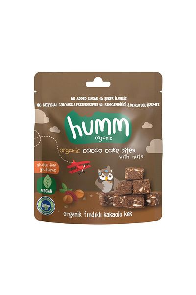 Humm Organic Hazelnut Cocoa Cake 30 Gr