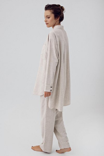Artış Γυναικείο λινό μπλουζάκι Boyfriend Oversize