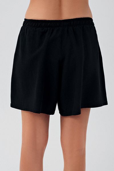 Artış Women's Linen Pocket Elastic Shorts