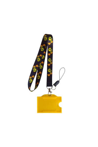 DODO BONE Tweety Black Card Strap Rope, Collar Strap Rope, Phone Strap And Ye...