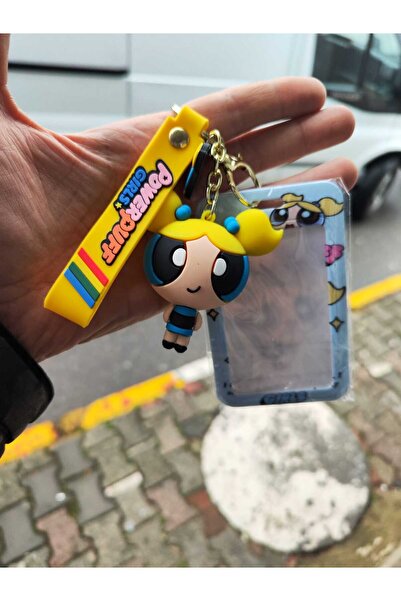 oyuncakçı savaş & europe shop Powerpuff Girls Anahtarlık Ve Çanta Aksesuarı K...
