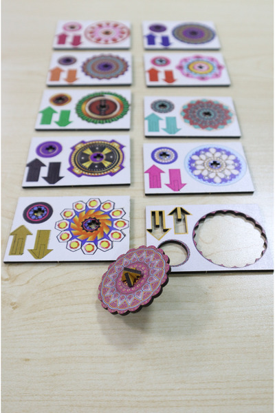 kutuTR Notpa Kids 3D Puzzle Ruffle Set 10 Separate Figures