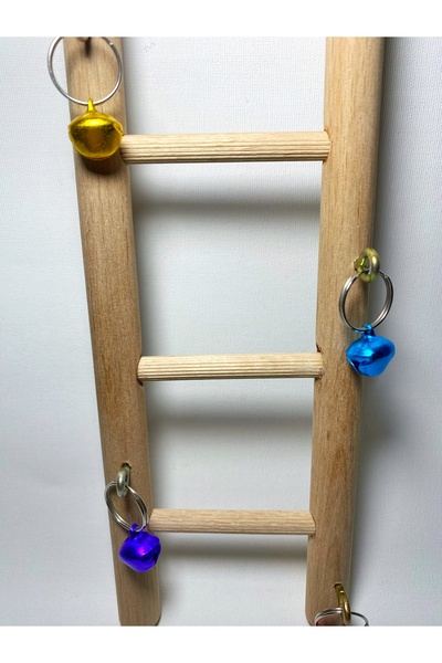 Ciko Kafes 4 Step Fun Bird Ladder with Bells
