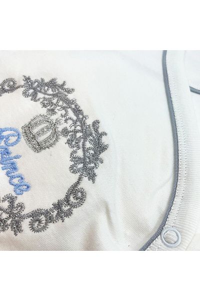 Sema Baby Luxury Prince 5 Piece Hospital Discharge Bodysuit Set - Blue