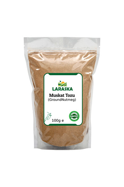Laraska Muskat Tozu 100g - Nutmeg Powder100g